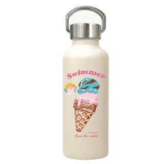 SWIMMER 3WAYマルチステンレスボトル キャット 水筒 スイマー ペットボトルホルダー 580ml