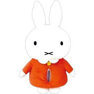 ミッフィー miffy ぬいぐるみティシュカバー　ノーマル ティシュケース オレンジ 　 　