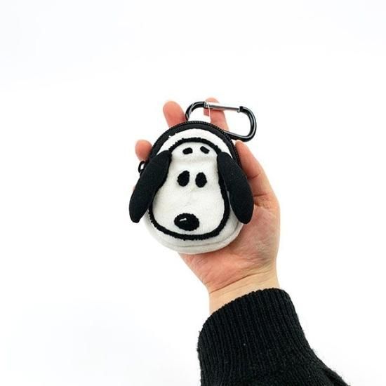 スヌーピー フェイス|カラビナミニポーチ - ﾊﾟｰﾌｪｸﾄﾜｰﾙﾄﾞﾄｰｷｮｰ