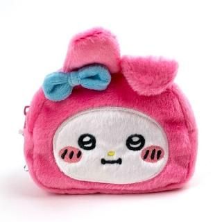 サンリオ　ナガノ　シナモロール　ぬいぐるみ　マスコット　ポーチ ナガノ×サンリオキャラクターズ フェイスポーチ シナモロール