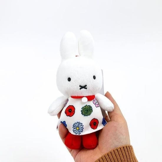 セール(SALE)開催中！ファッション通販 ミッフィー フローラル マスコット ぬいぐるみ 花柄 インテリア キャラクターグッズ