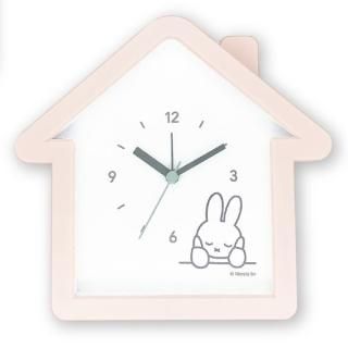 ミッフィー miffy ハウス型クロック ピンク 時計