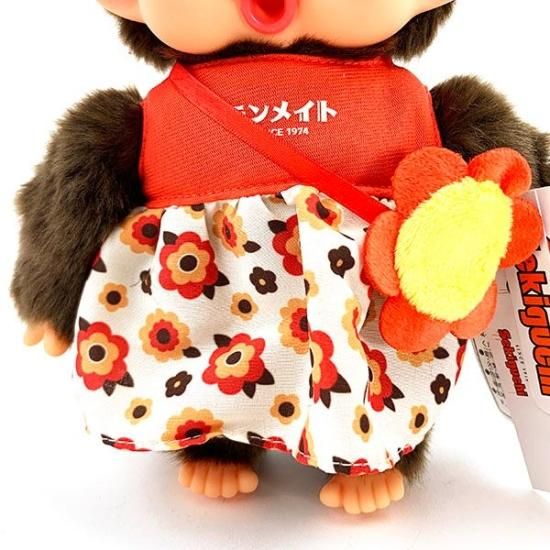 モンメイト オレンジ モンチッチ ぬいぐるみ M 女の子