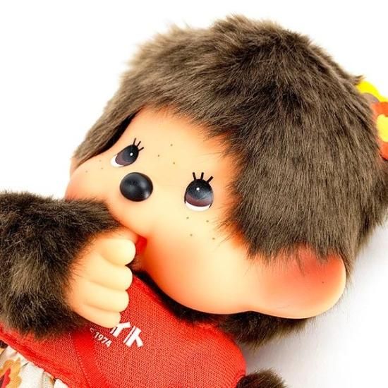 モンメイト オレンジ モンチッチ ぬいぐるみ M 女の子