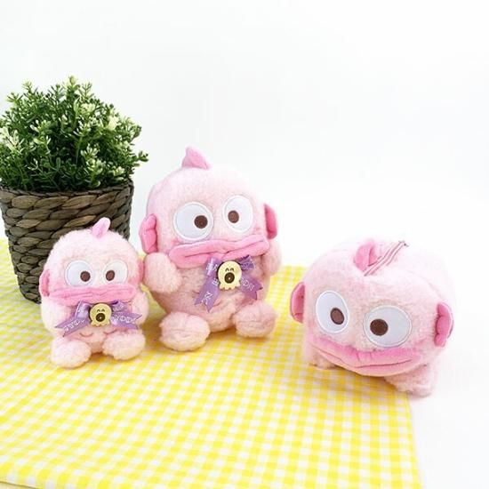 サンリオ ハンギョドン PINK マスコット ぬいぐるみ ボールチェーン サンリオ ハンギョドン PINK マスコット ぬいぐるみ ボールチェーン