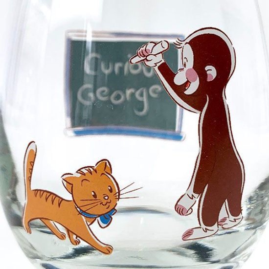 おさるのジョージのグラス