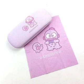 サンリオ ハンギョドン ピンク サユリ クロス付き メガネケース サンリオ 眼鏡入れ 学校 オフィス
