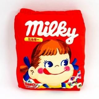 ペコ＆ポコ ペコちゃん もちもちミルキー クッション インテリア 不二家 赤