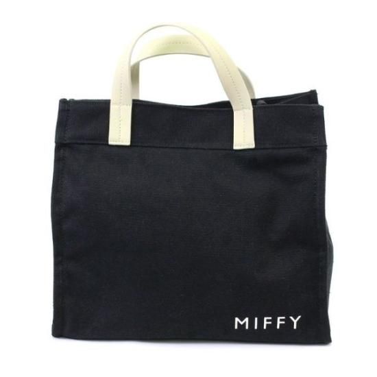 ミッフィー miffy フェイス 2Way トートバッグ ショルダー
