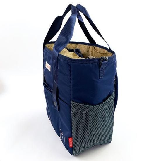 スヌーピー ルートート IP.マミールー.Peanuts-7M Navy ネイビー