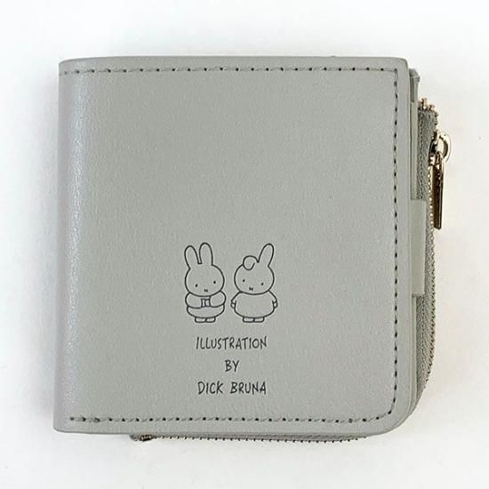 ミッフィー miffy ハーフ財布/GY miffy 財布 ミッフィー miffy ハーフ財布/GY miffy 財布