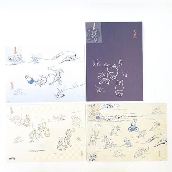 ミッフィー miffy×鳥獣戯画 miffy×鳥獣戯画 ポスター 自転車