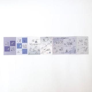 ミッフィー miffy×鳥獣戯画 miffy×鳥獣戯画 蛇腹ポストカード NV ポストカード       