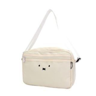 ミッフィー miffy ミニショルダーバッグ フェイス アイボリー ポシェット