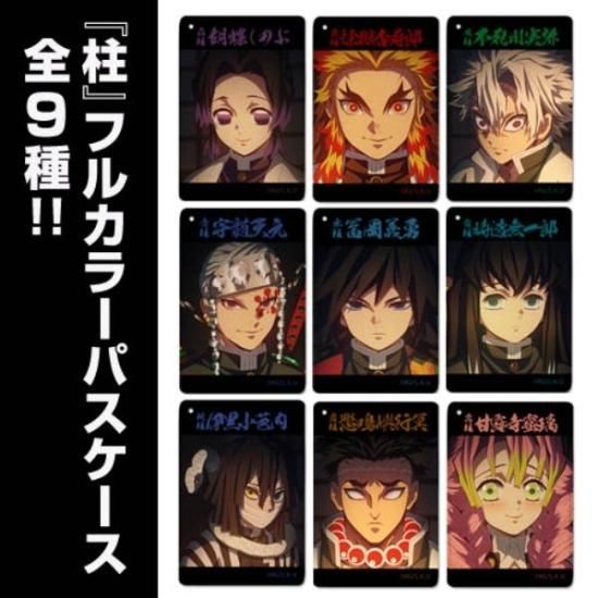 鬼滅の刃　パスケース　胡蝶しのぶ 鬼滅の刃 蟲柱 胡蝶しのぶ フルカラーパスケース 定期入れ 通勤 通学