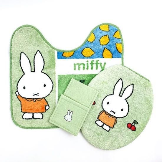 ミッフィー Dick Bruna フルーツ 3点セット グリーン 普通フタ