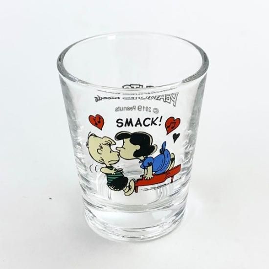 スヌーピー PEANUTS ミニグラス ハート グラス マリモクラフト