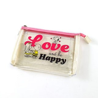 ̡ԡ PEANUTS 3ݥåȥݡ PK Love and be Happy ̡ԡ ݡ ܥ꡼
