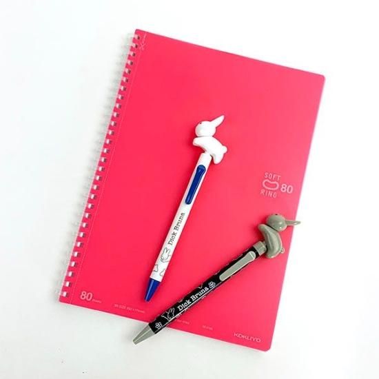 ミッフィー miffy うさぎアクションペン ホワイト ボールペン