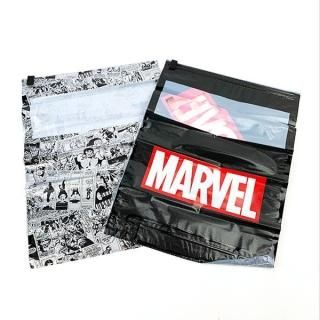 マーベル MARVEL MV36 ロゴ／コミック 圧縮袋