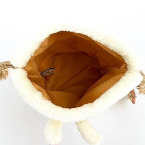 ちいかわ フェイス 巾着 ウサギ ポーチ 小物入れ ぬいぐるみ