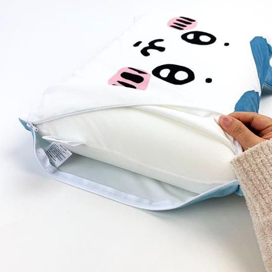 ちいかわ ハチワレ 低反発フェイスまくら 枕 クッション 寝具
