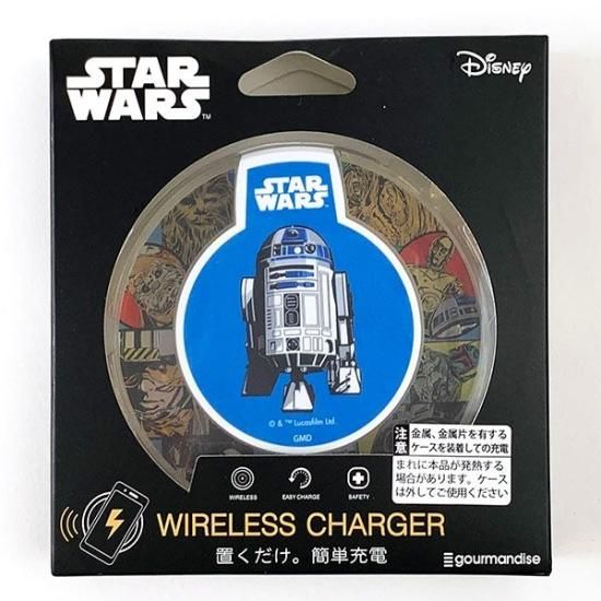 デウォルト　ワイヤレスチャージャー ディズニースターウォーズR2-D2ワイヤレス充電器チャージャー