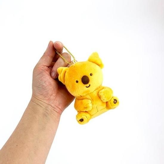 コアラのマーチ ぬいぐるみ S マーチくん マスコット ボールチェーン コアラのマーチ ぬいぐるみ S マーチくん マスコット ボールチェーン