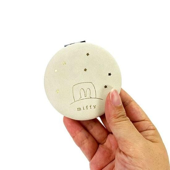 ミッフィー コンパクトミラー IV アイボリー おやすみシリーズ miffy