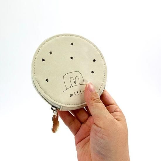 ミッフィー コインケース IV アイボリー おやすみシリーズ miffy