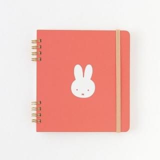 ミッフィー リングノート・スクエア miffy 文具 ステーショナリー レッド