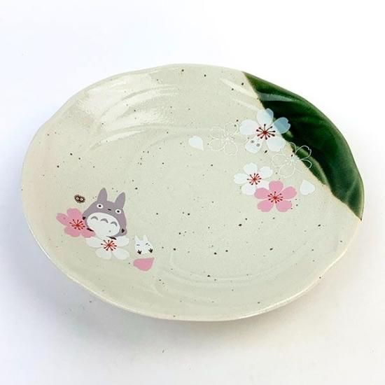 となりのトトロ トトロ 深皿 桜柄 和食器 美濃焼 日本製 となりのトトロ トトロ 深皿 桜柄 和食器 美濃焼 日本製