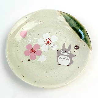 スタジオジブリ となりのトトロ トトロ 小皿 桜柄 和食器 美濃焼   日本製