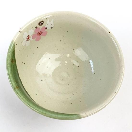 となりのトトロ トトロ お茶碗 桜柄 美濃焼 日本製