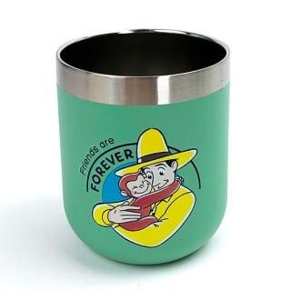 おさるのジョージ Curious George ステンレスタンブラー 黄色い帽子のおじさんと タンブラー コップ サマー ランチ キッチン