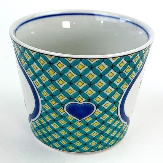 水森亜土 九谷焼 蕎麦猪口 キモノ 和食器 亜土ちゃん