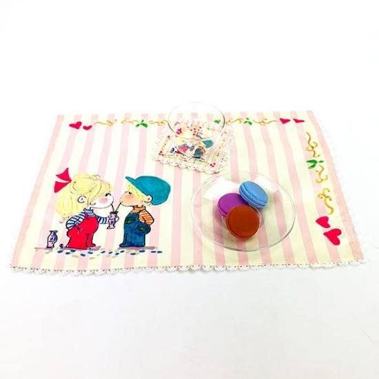 希少 ビンテージ マドレーヌちゃん ランチクロス ランチョン
