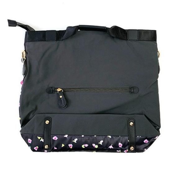水森亜土 SAC スカーフ親子バッグ BK バレエ ショルダーバッグ