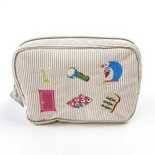 ドラえもん  コーデュロイIV秘密道具 ポーチ ホワイト