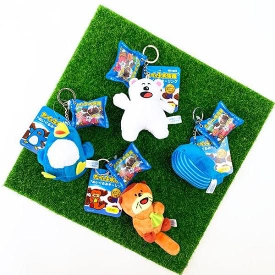 たべっ子どうぶつ ギンビス たべっ子水族館 ぬいぐるみKR たべっ子どうぶつ ギンビス たべっ子水族館 ぬいぐるみKR