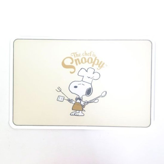 スヌーピー PEANUTS カッティングボード タチ シェフ 日本製