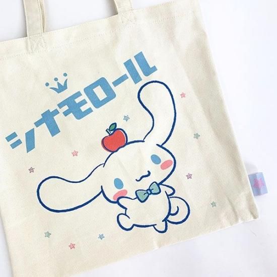 サンリオキャラクターズ 帆布トート シナモロール バッグ トート