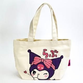 サンリオキャラクターズ 帆布 ミニトート クロミ ランチバッグ トート バッグ 学校 オフィス