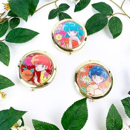 らんま1/2 あかね コンパクトミラー 化粧直し かわいい