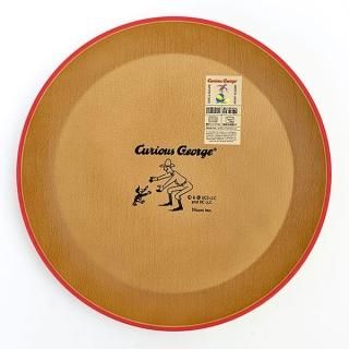 おさるのジョージ CG-C 抗菌プレート 21cm RD 食器 レッド 日本製