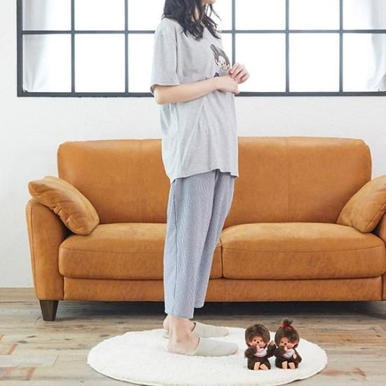 モンチッチ 半袖ルームウェアセット スエット ルームウエア