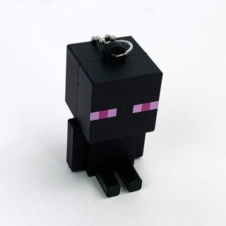マインクラフト Minecraft PVCマスコットキーホルダー エンダーマン マイクラ ブラック