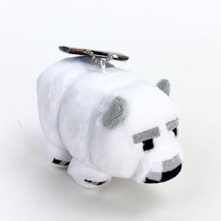 マインクラフト Minecraft ボールチェーンマスコット シロクマ マイクラ ぬいぐるみ