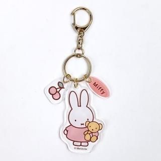 ミッフィー miffy アクリルキーホルダー くまちゃん PK ピンク シャーベットメッシュシリーズ