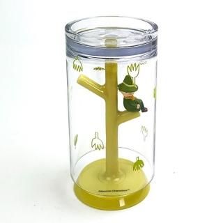 店内セール開催中!10％オフ対象商品! ムーミン MOOMIN ムーミンのうがいコップ＆スタンド(スナフキン) 水切り